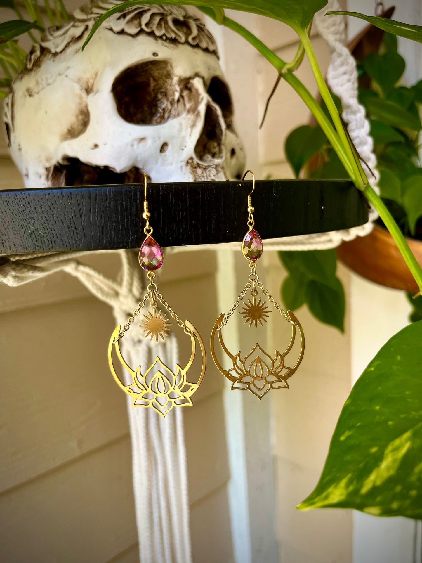 Lotus Love Dangles