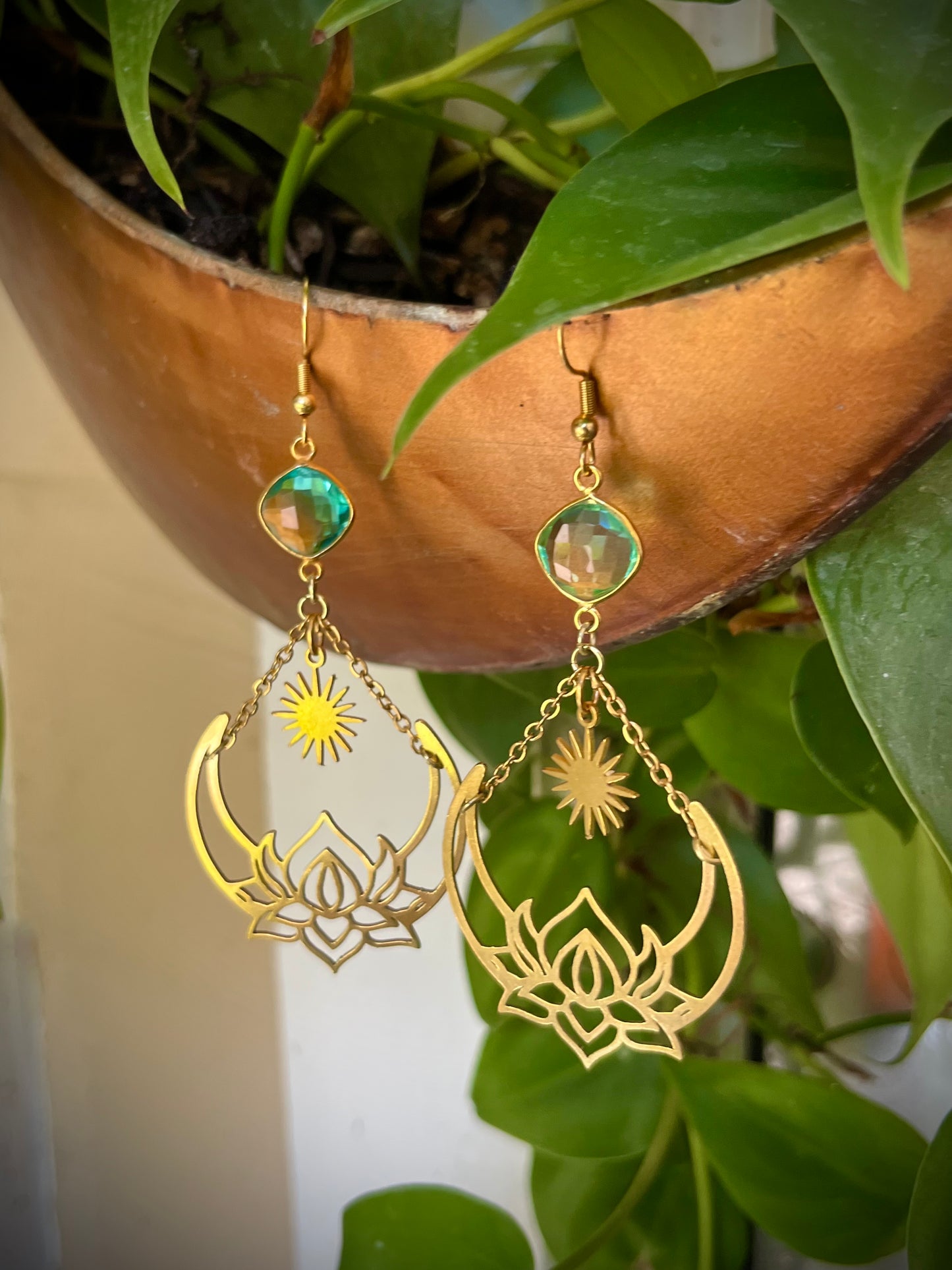 Lotus Love Dangles