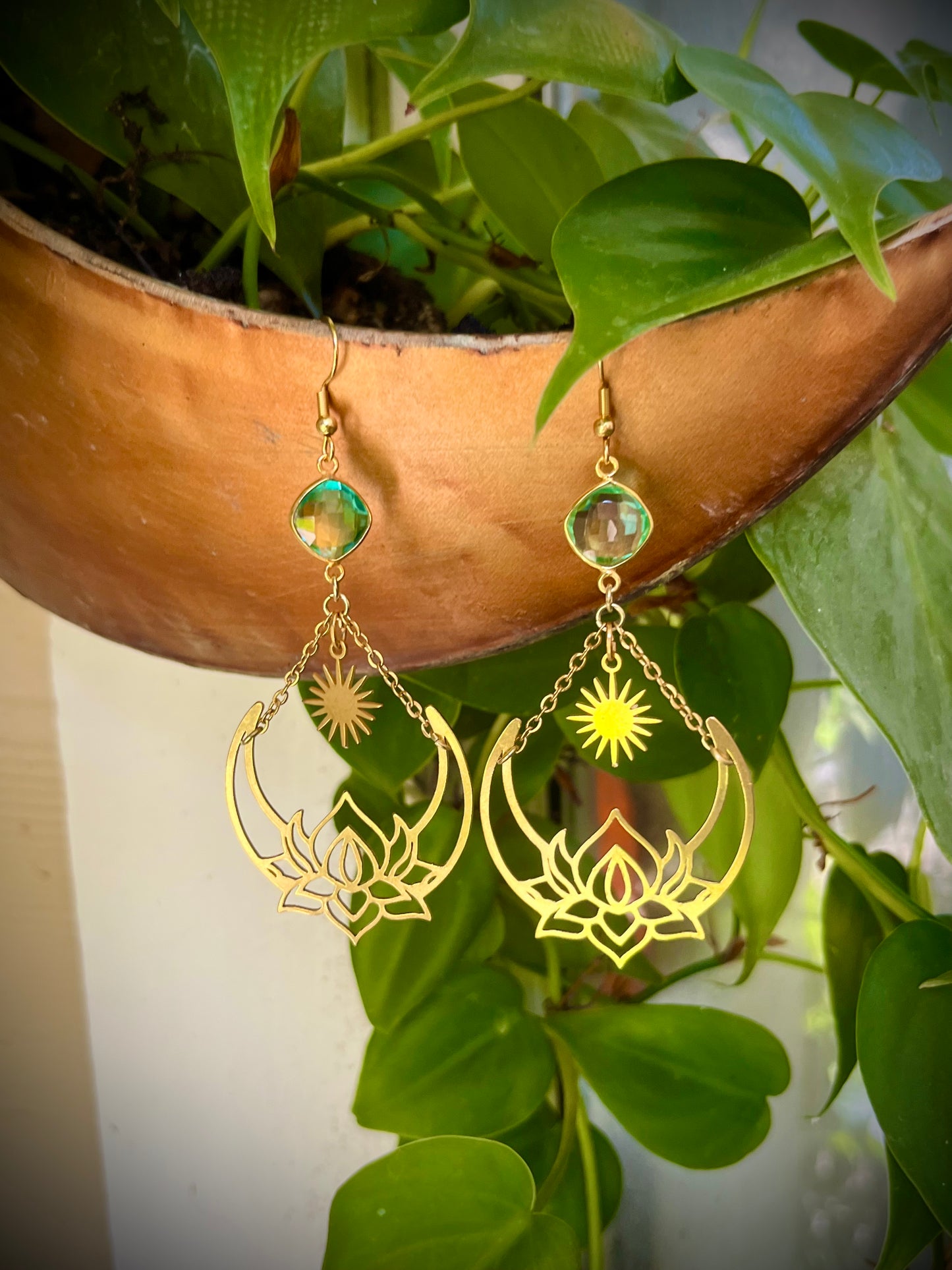 Lotus Love Dangles