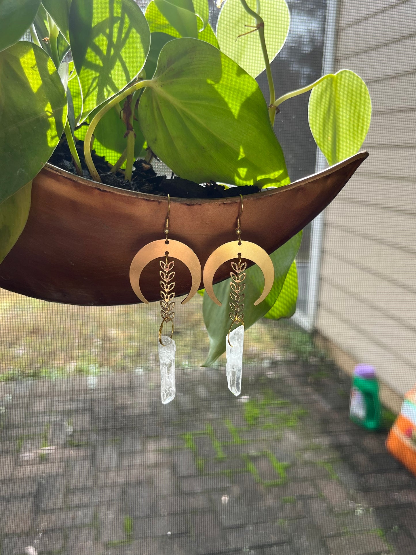 Vine Quartz Moons