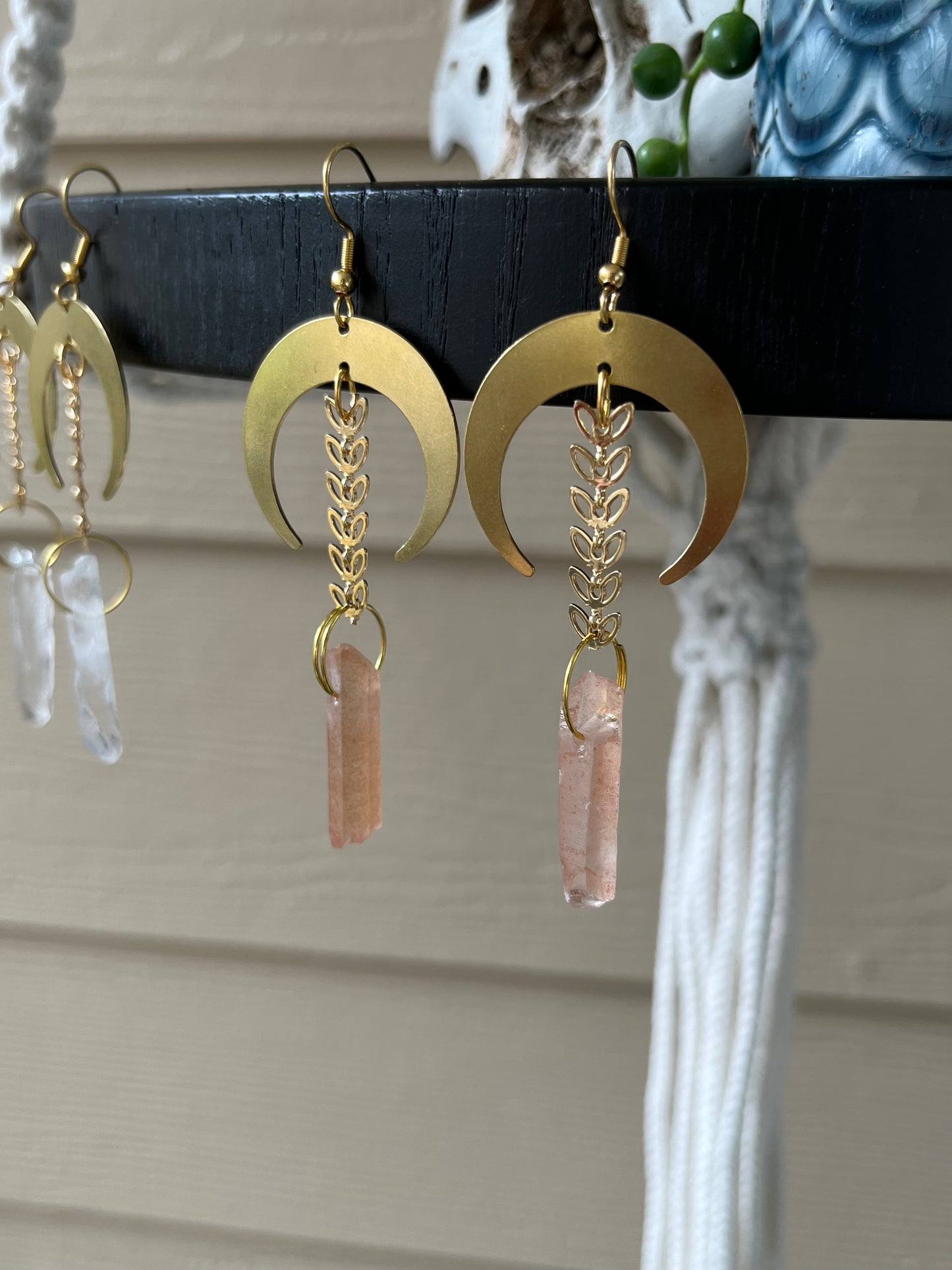 Vine Quartz Moons