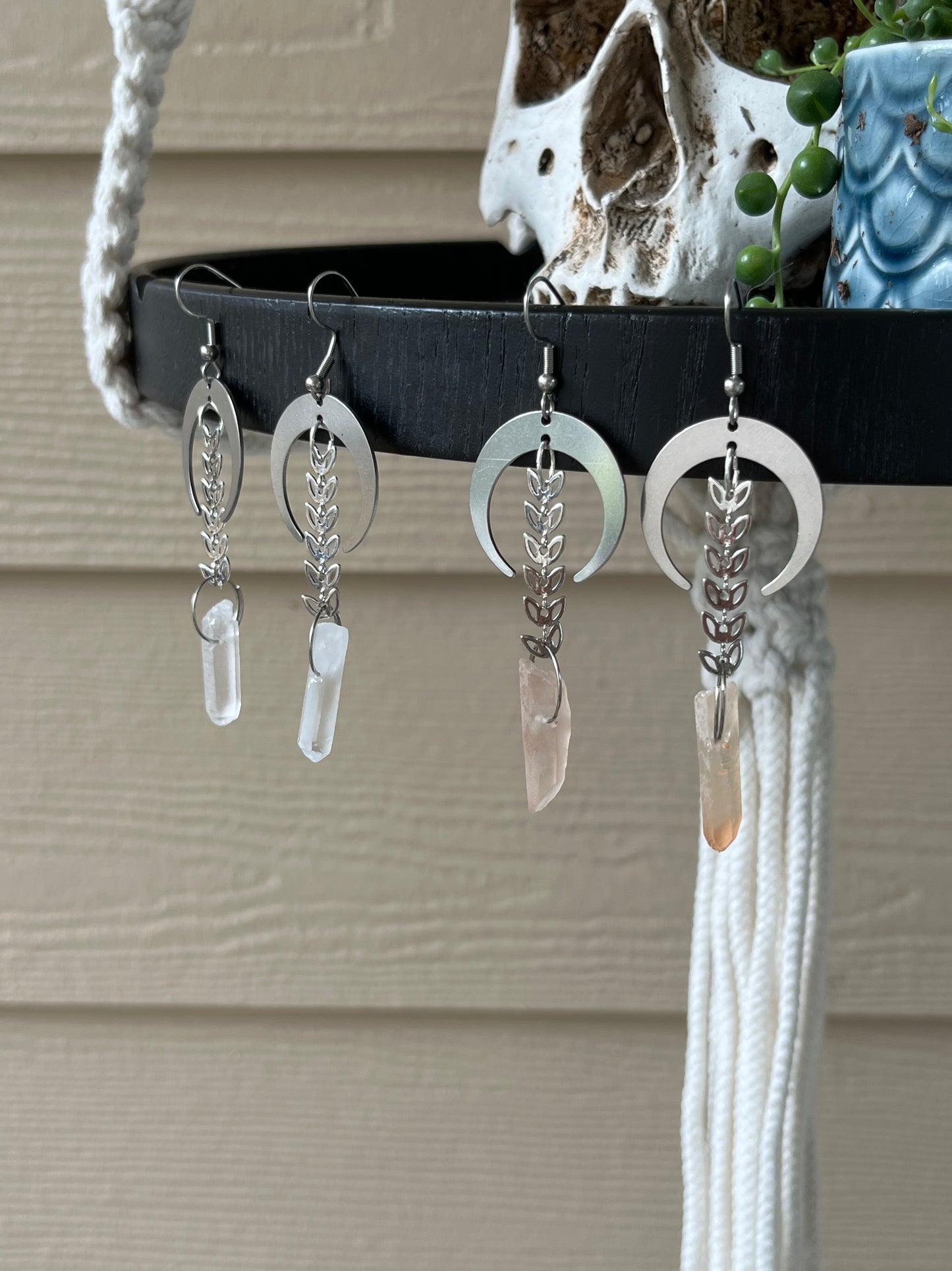 Vine Quartz Moons